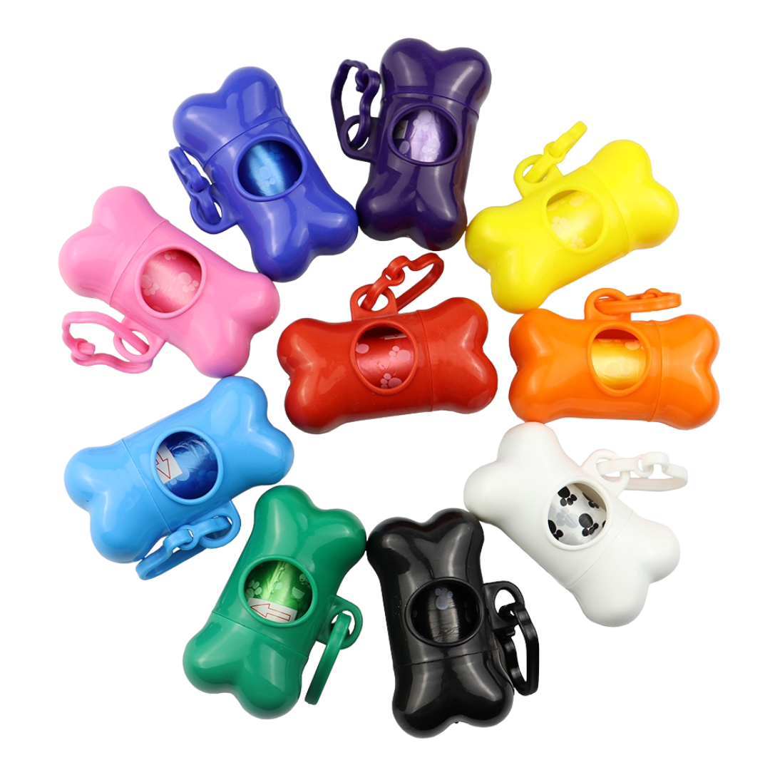 Hueso Dispensador Porta Bolsas Mascotas - Image 3